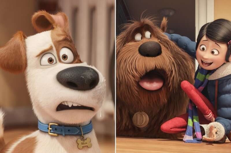 מקס ודיוק בסרט חדש "החיים הסודיים של חיות המחמד"